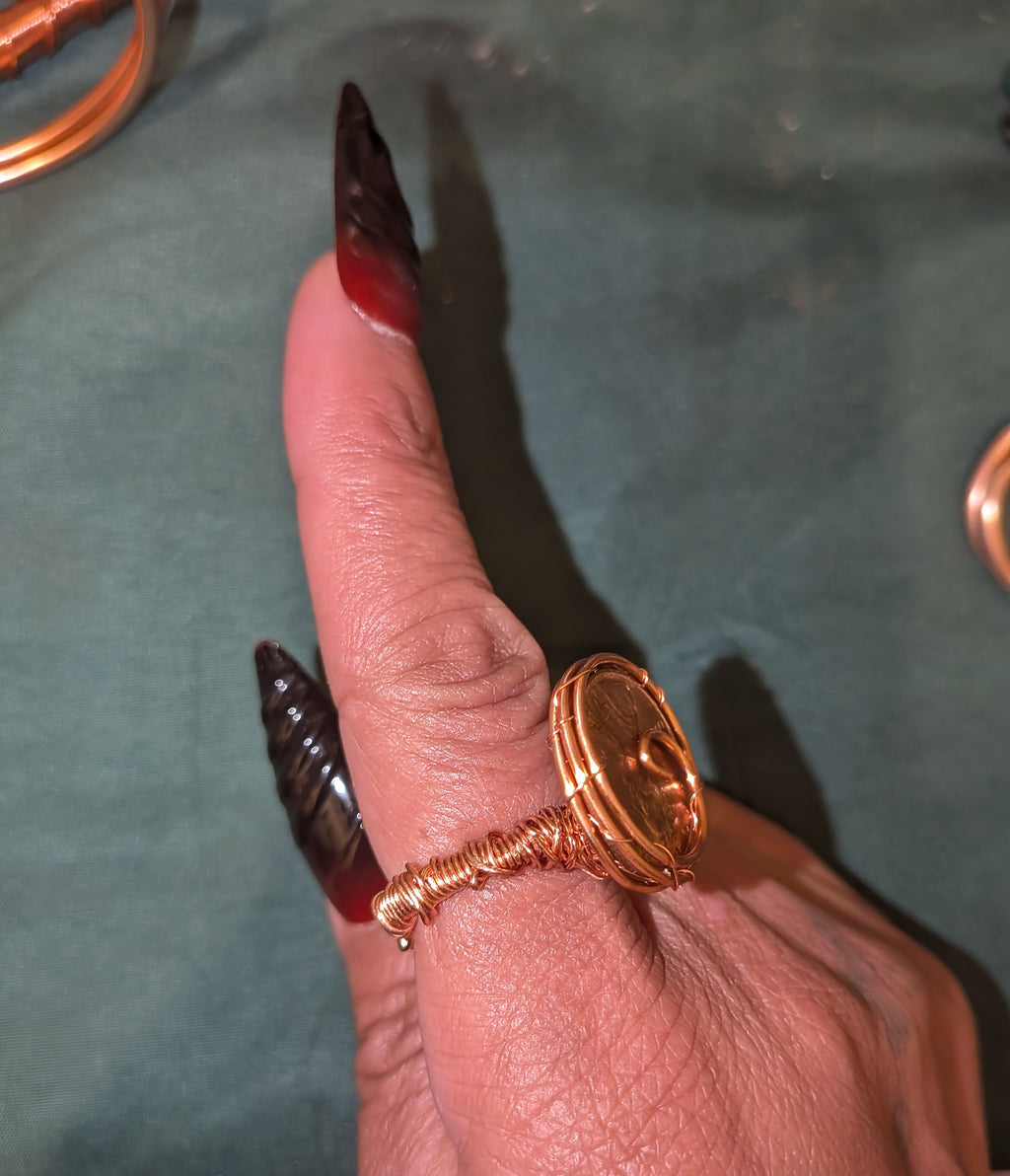 Copper Penny ring