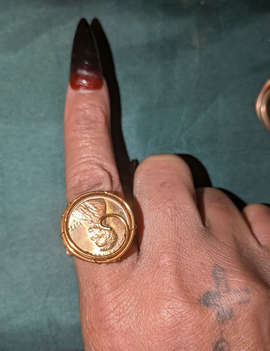Copper Penny ring